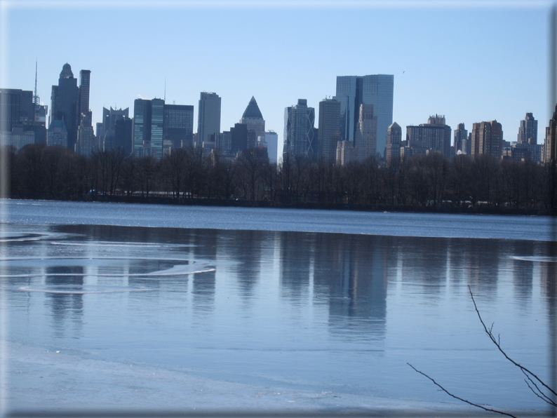 foto Central Park in Inverno